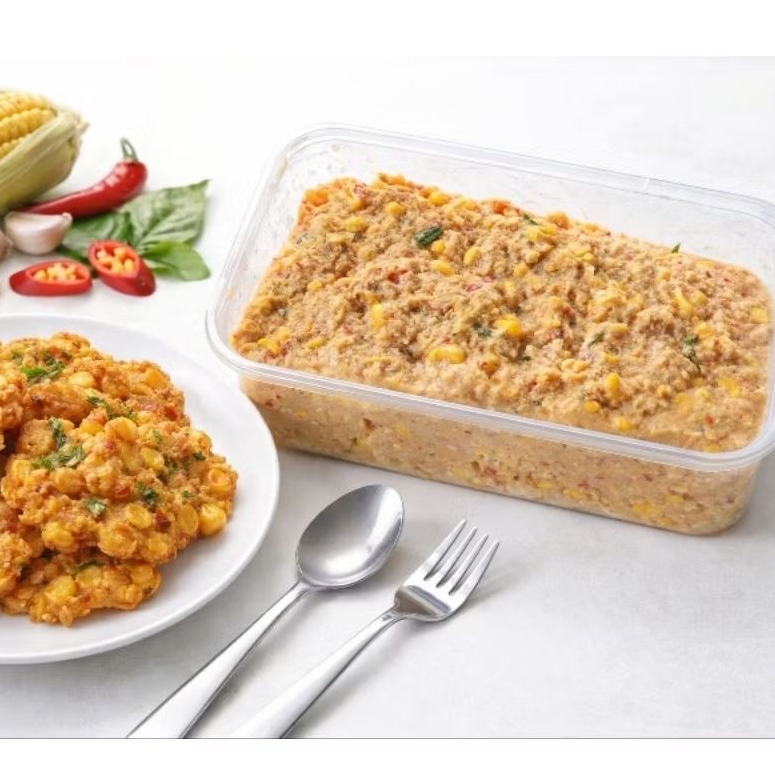 Adonan dadar perkedel jagung frozen