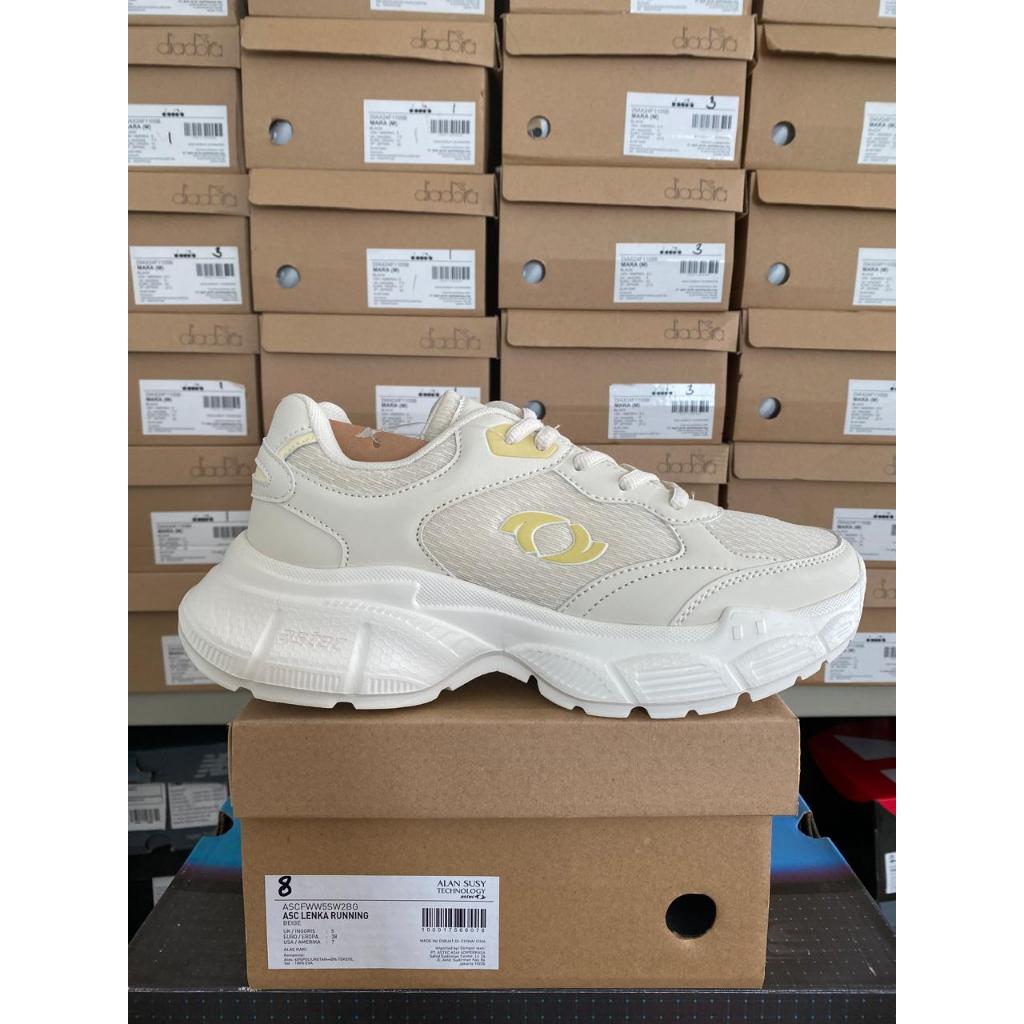 Astec Lenka Running Beige Women Shoes Original