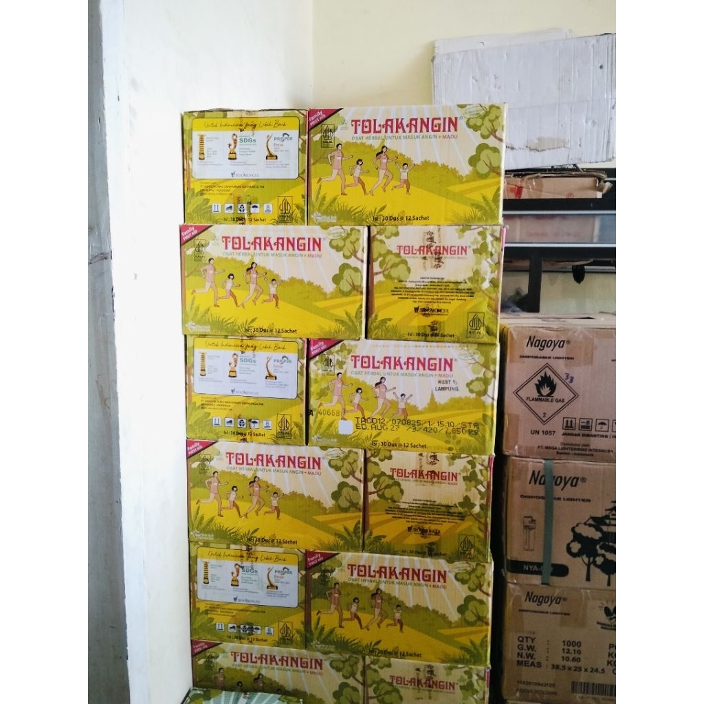 Dus Tolak Angin cair 1karton isi 30 kotak