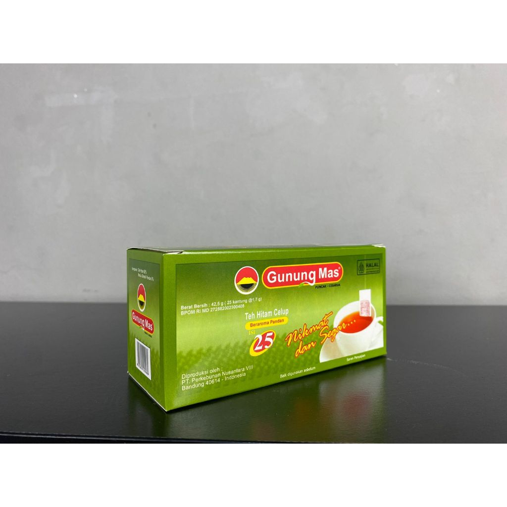 Teh Celup Gunung Mas 25's Pandan