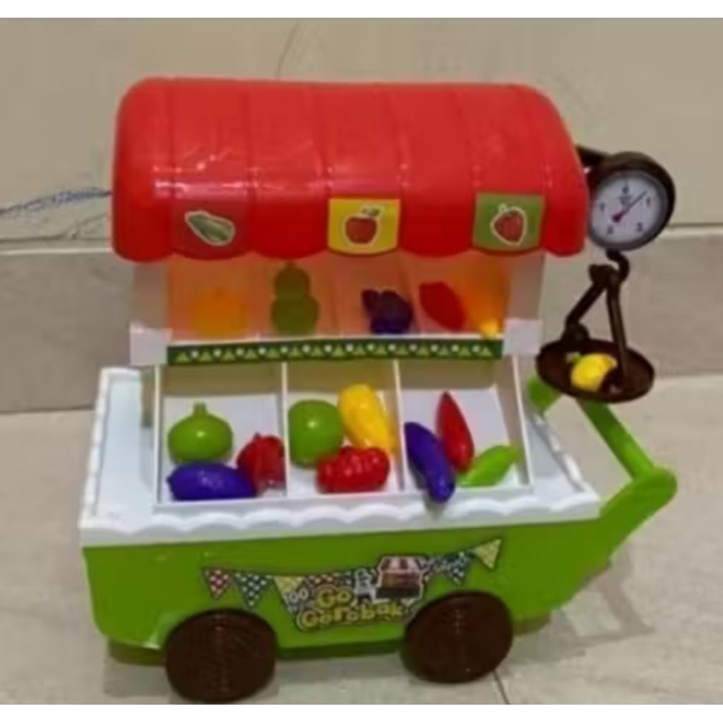 Mainan Troli Gerobak Dorongan Ice Cream KGP 19