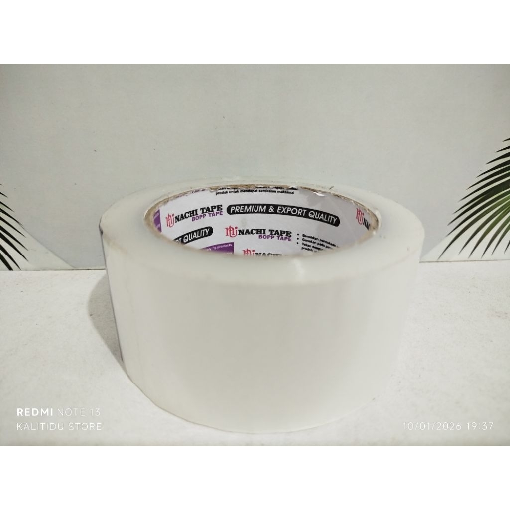 Lakban Nachi Tape Bening Tebal