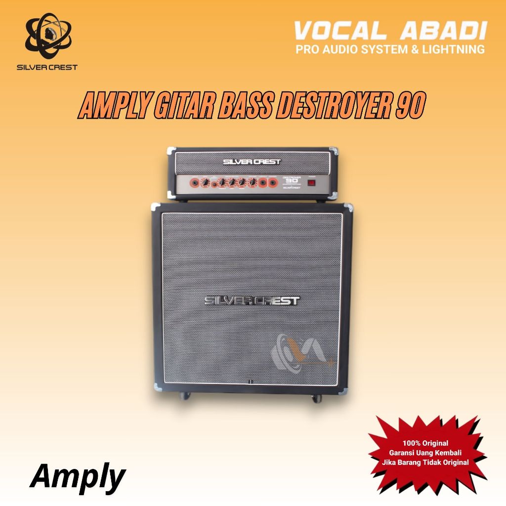 AMPLY GITAR BASS DESTROYER 90