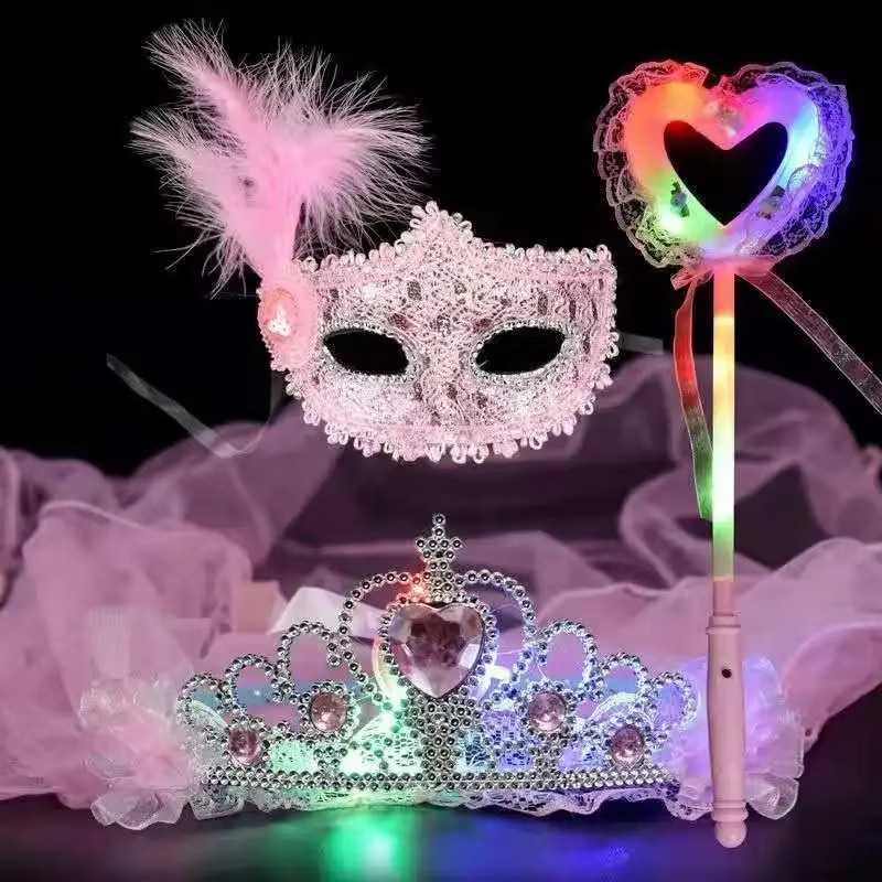 Flower Crown Anak Perempuan Bando Mahkota Princess Hijab Aksesoris Kendaraan Universal Praktis Awet