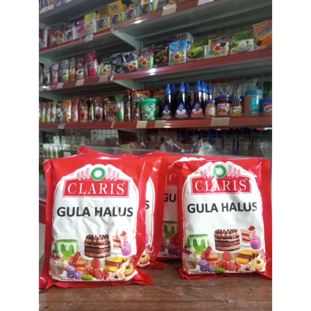Claris Gula Halus Kemasan 250gr | Gula Bubuk | Gula Halus Claris