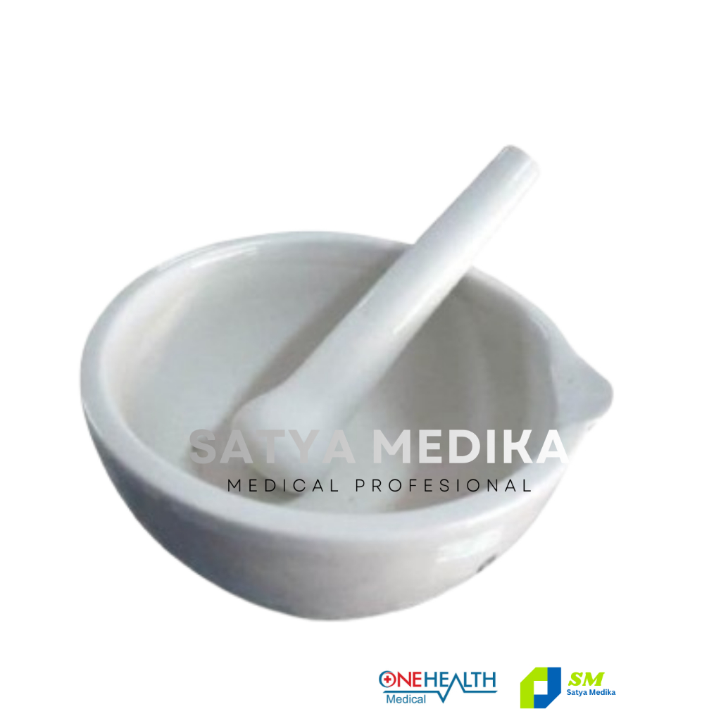 MORTIR PENUMBUK OBAT 8CM / GERUS OBAT / PENGHALUS OBAT