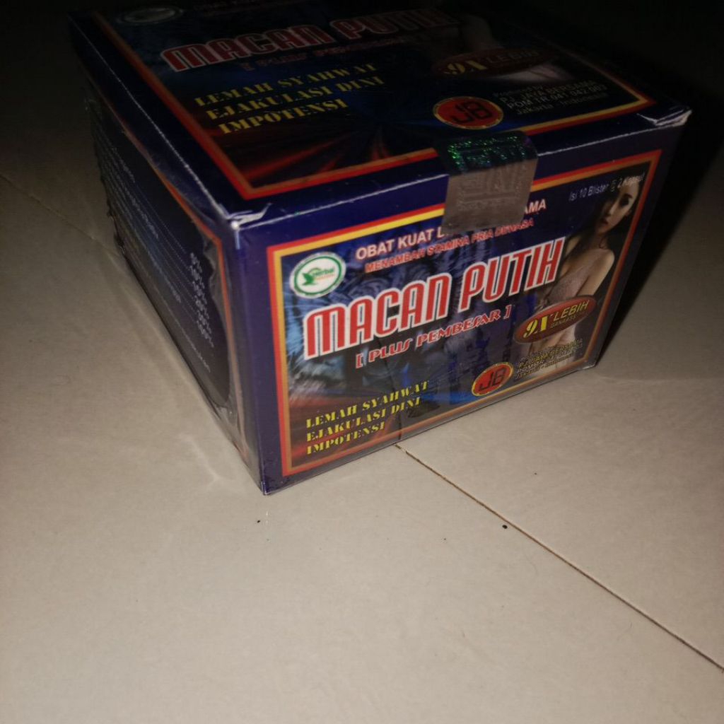 kapsul macan tutul putih