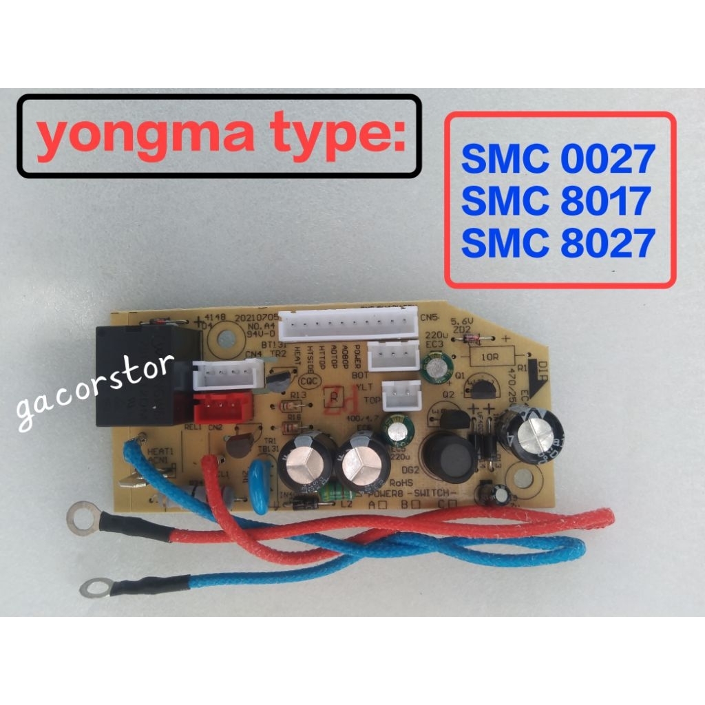 modul Board power Magicom rice cooker digital YONGMA SMC 8017 SMC 8027 0027 smc0027 smc8017 smc8027