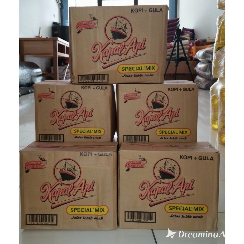 Kopi Kapal Api Special Mix 1 Dus ( 120 Sachet )