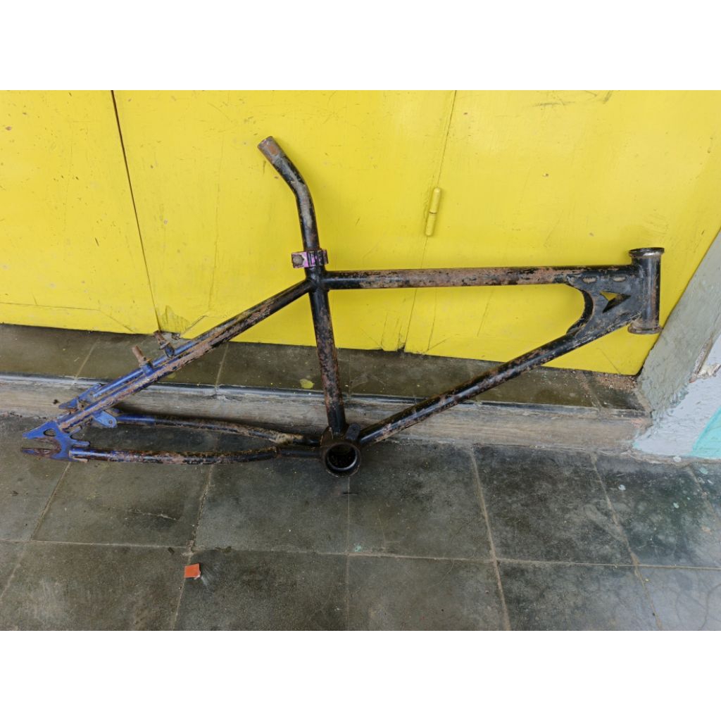frame sepeda bmx 20 jadul olds school second minus karat