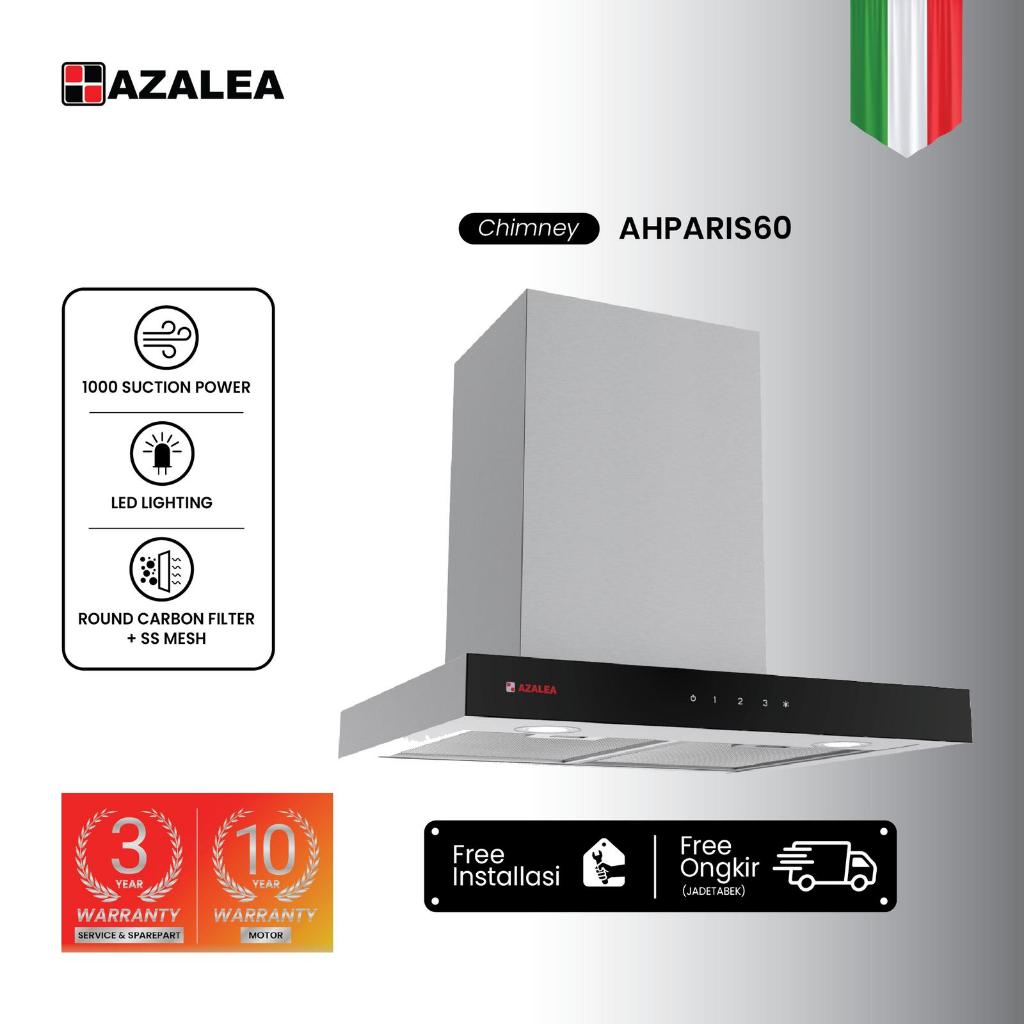 Azalea Cooker Hood Chimney AHPARIS60