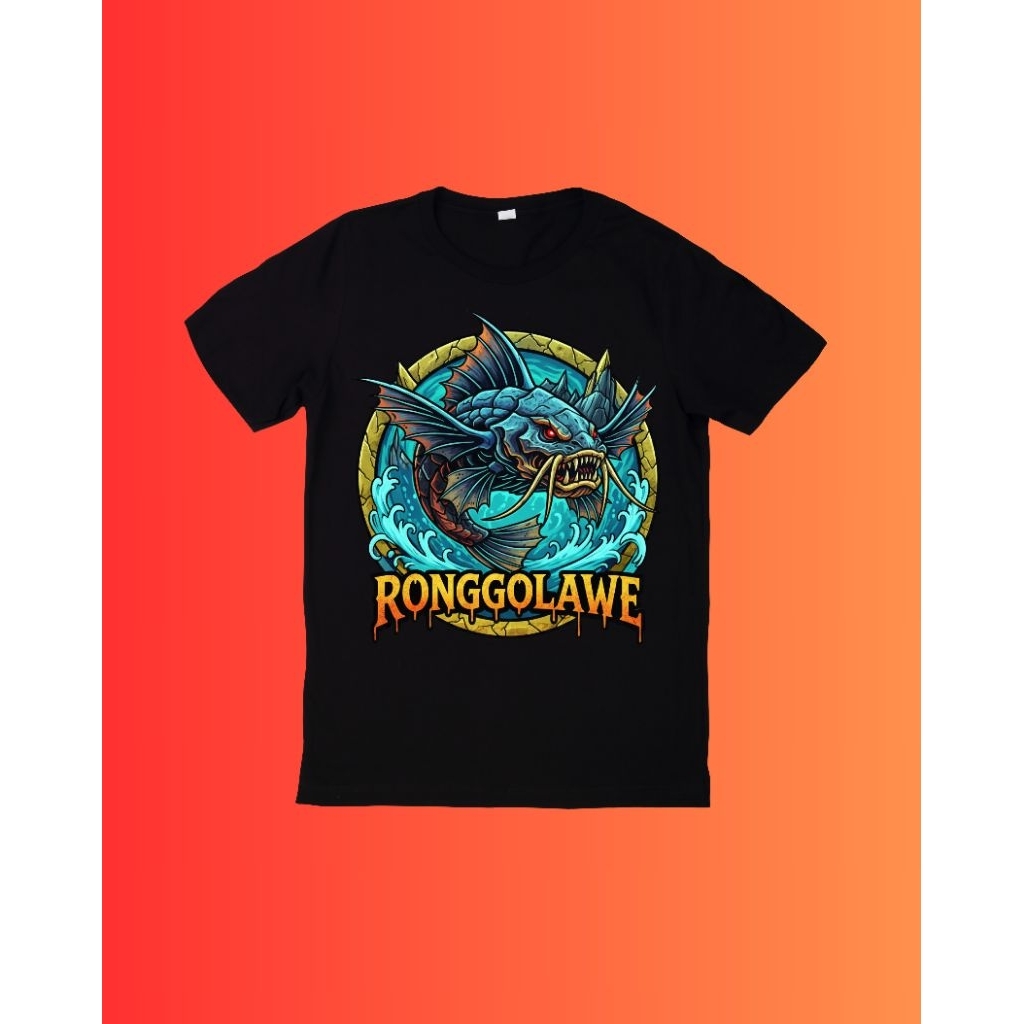 Tshirt Kaos Pria Ronggolawe Fishing