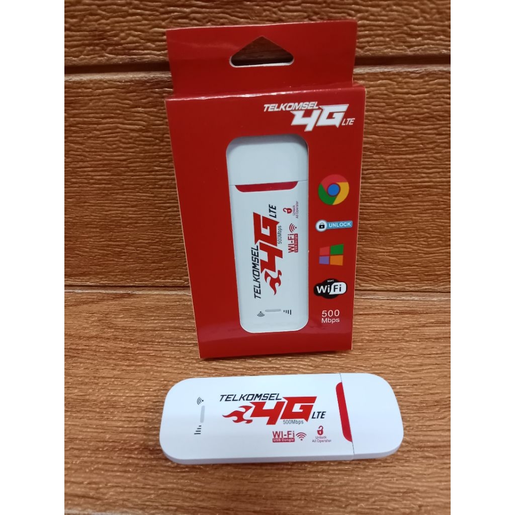 TELKOMSEL MODEM WINGLE WIFI USB 4G 500MBPS UNLOCK  ALL OPERATOR - MODEL TELKOMSEL 4G