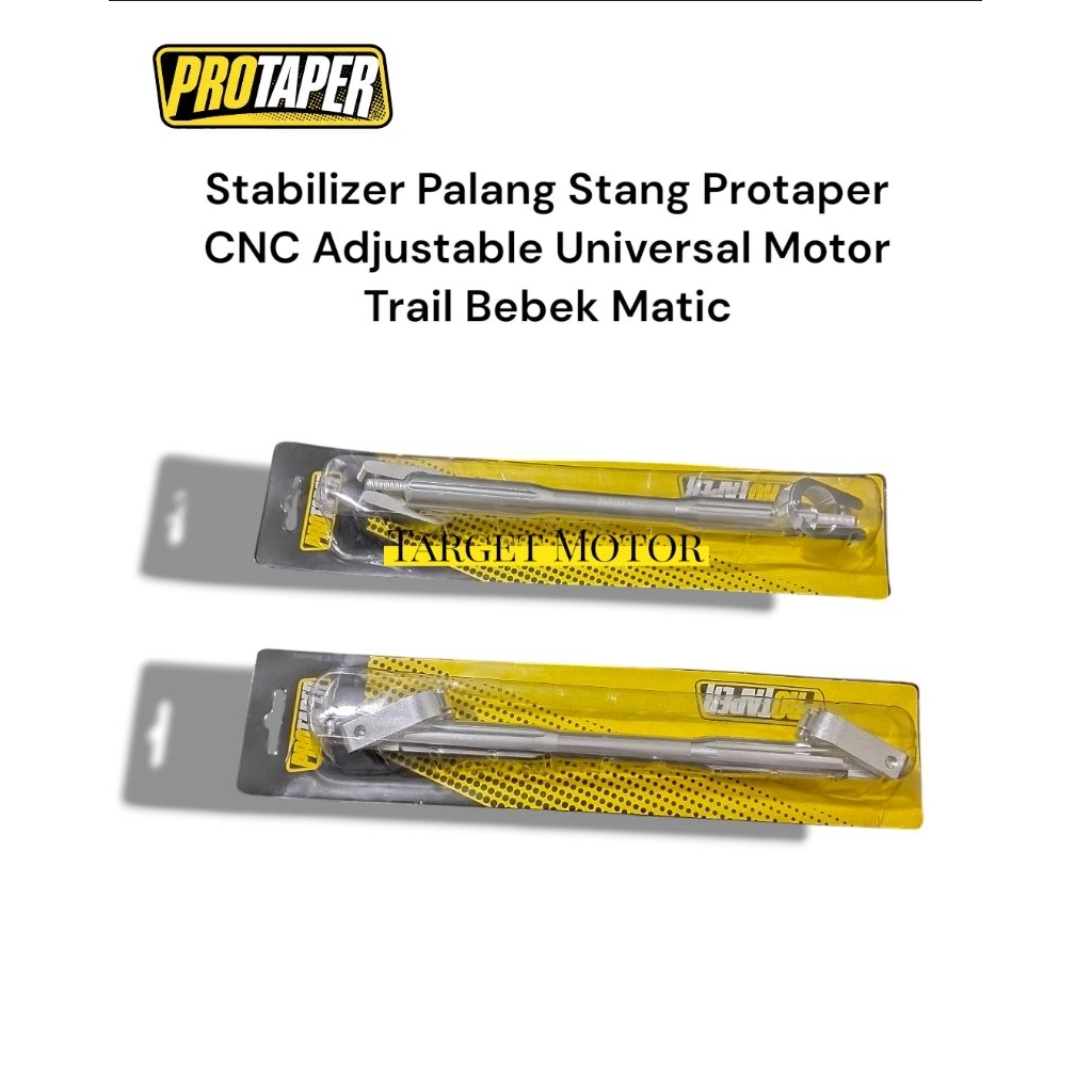 Stabilizer Palang Stang Protaper CNC Adjustable Universal Motor Trail Bebek Matic