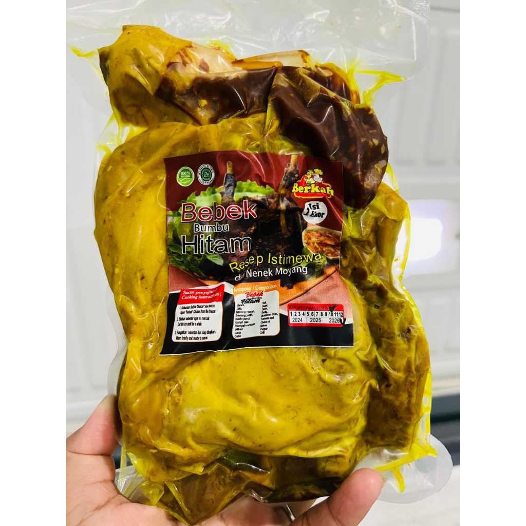 Frozen Ungkep Bebek / Ayam Broiler & Kampung / Puyuh Empuk Bumbu Meresap