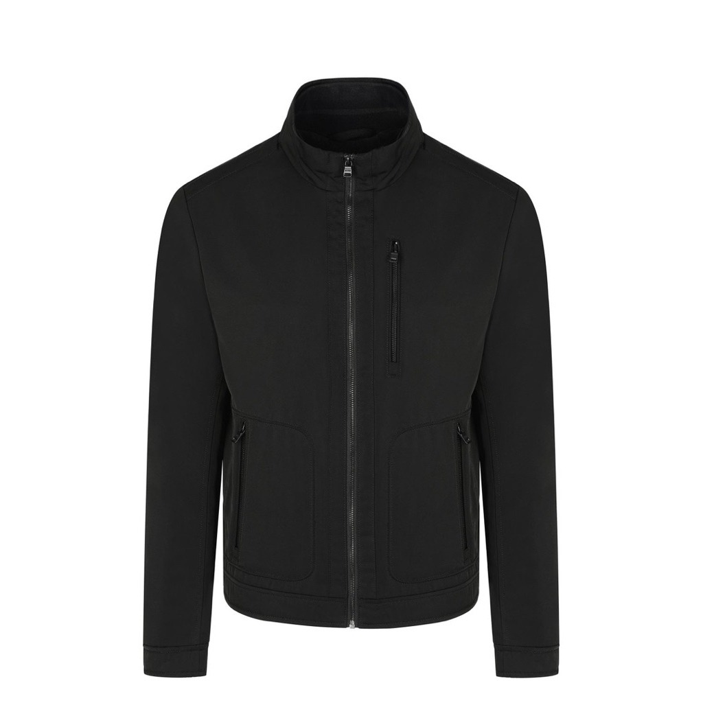 JACKET PRIA - BOMBER CARRER BLACK BY ‘HB ORIGINAL AUTHENTIC