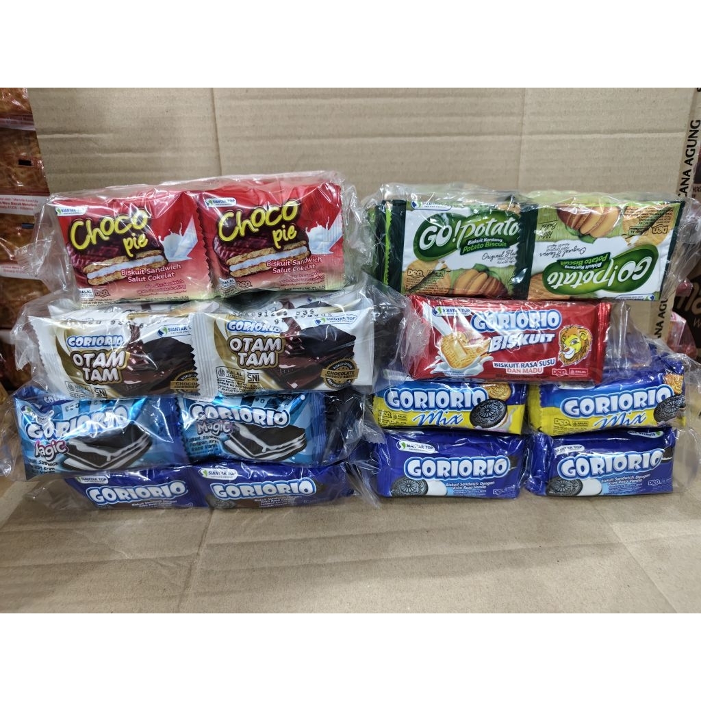 Snek Makanan Ringan Siantar Top 1 RENCENG (10pcs)