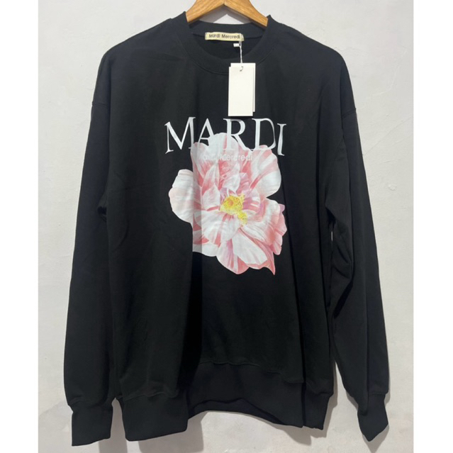 Crewneck Hitam Wanita Mardi