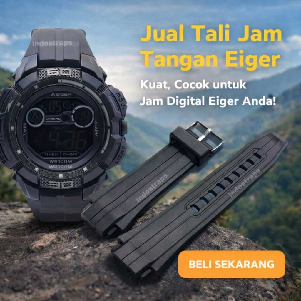 Tali Jam Tangan Ataca 4.1 Hitam Buckle Stenlis Tali Jam Tangan Ataca 4.1 Ataca  4.0 eiger N828 Strap