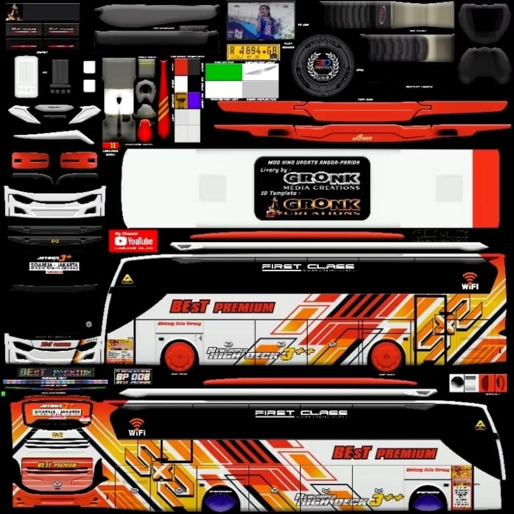 skin bussid exlusive edition