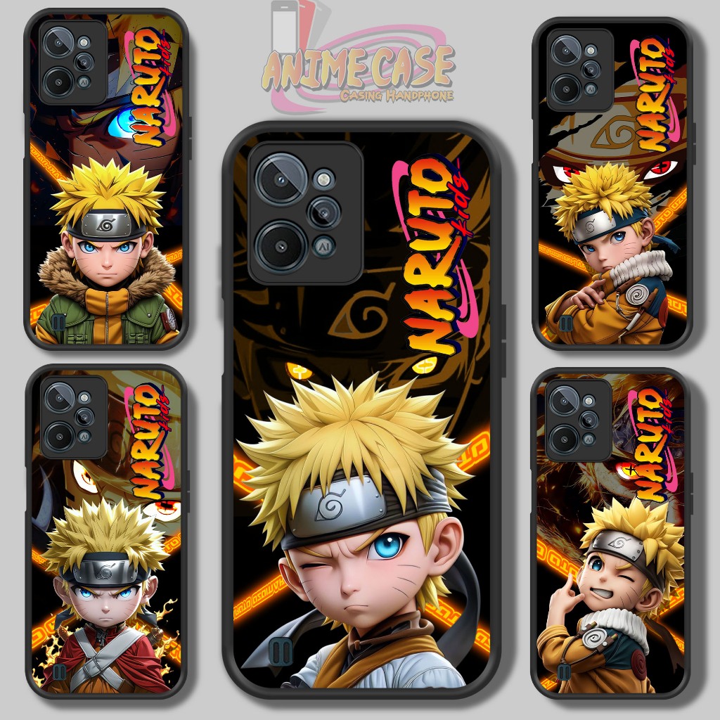 Case REALME C31 Motif ( NARUTO2 ) Cover Handphone Softcase Glossy Anti Jamur