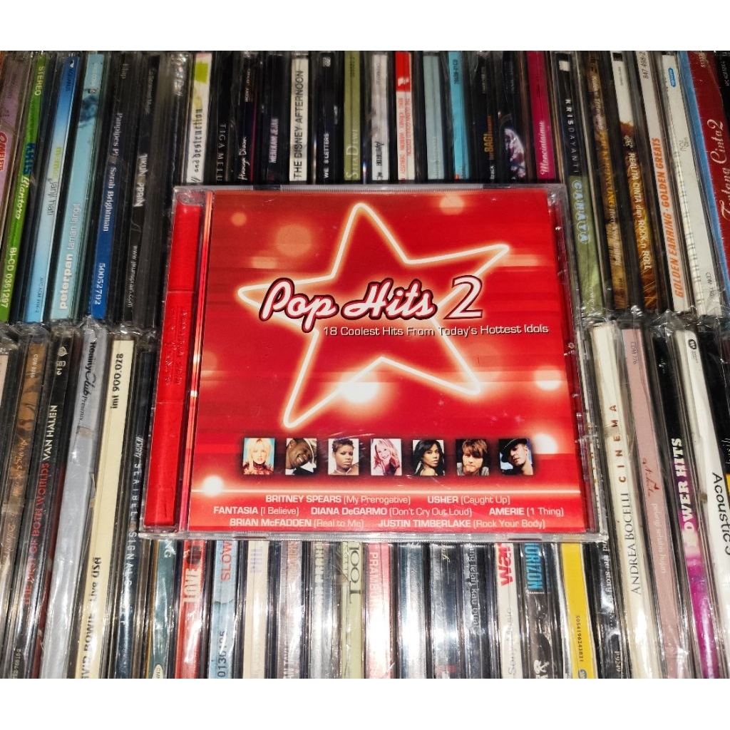 CD Kompilasi Pop Hits 2 - Usher, Amerie, Justin Timberlake, Alicia Keys, Natasha Bedingfield