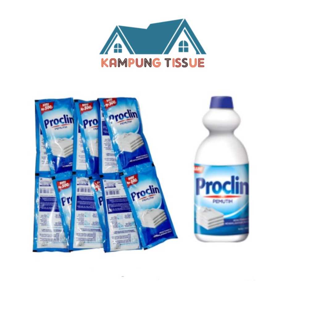 PROCLIN BIRU PEMUTIH / memutihkan dan menghilangkan noda / proclin biru