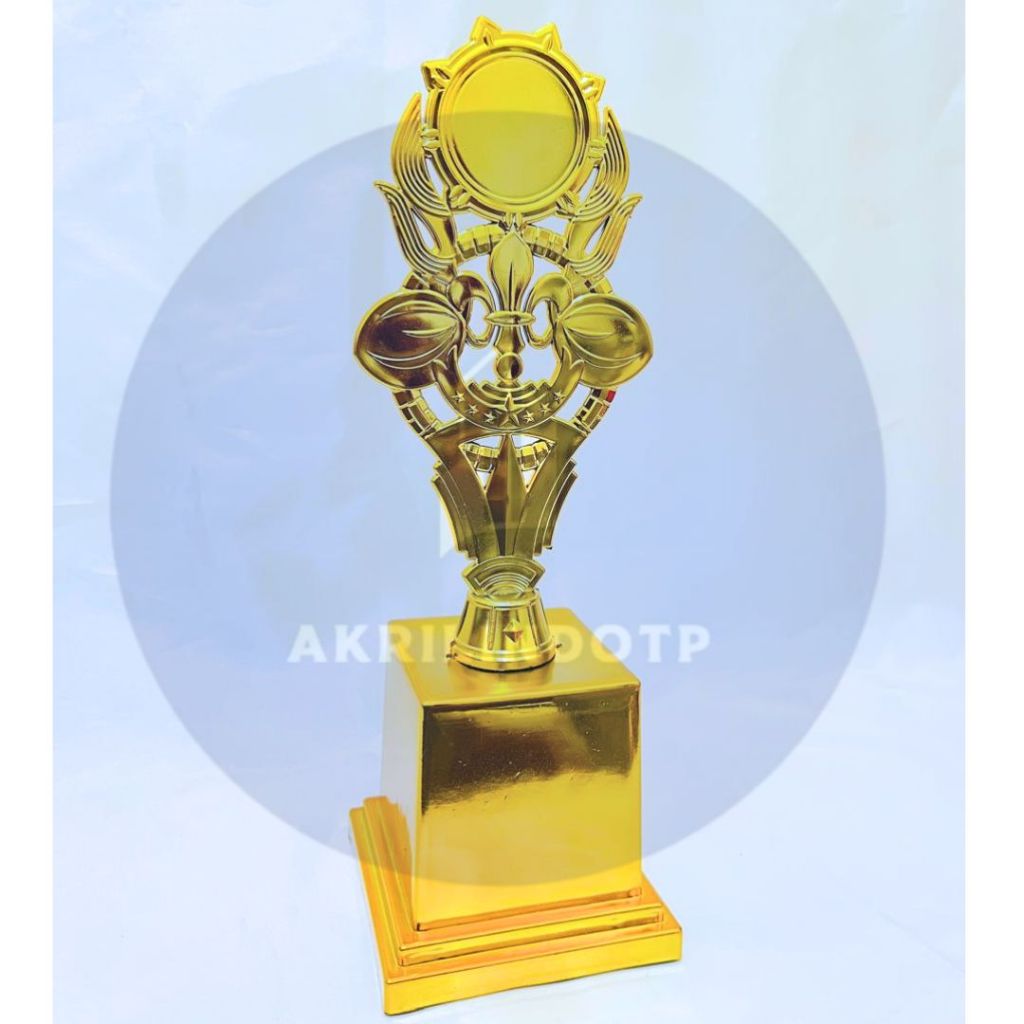 PIALA SATUAN FIGUR PRAMUKA TERBARU TATAKAN EMAS|TINGGI 30CM