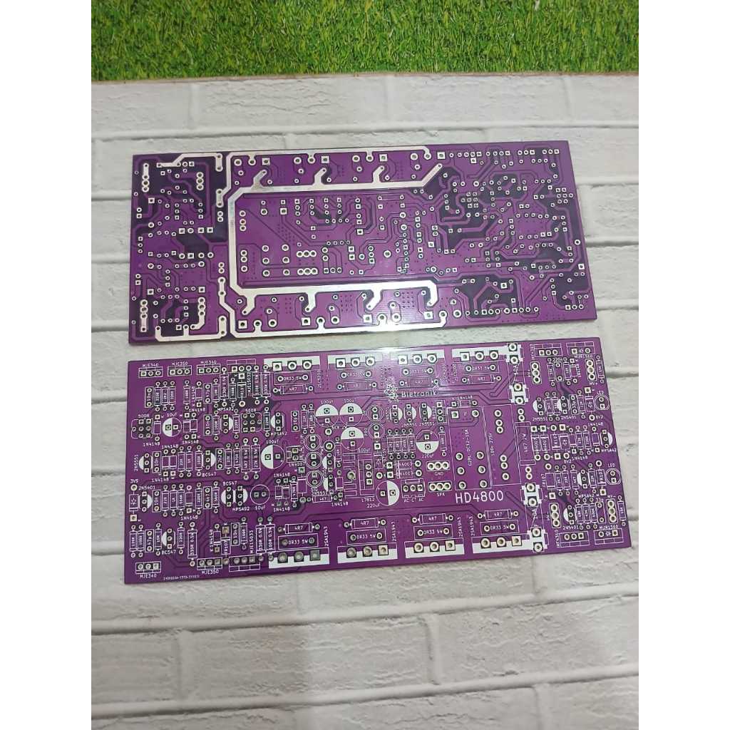 PCB HD4800 AMP 2U class H Dauble layer power ampli class h