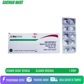 Neurodex Vitamin Saraf 1 Strip