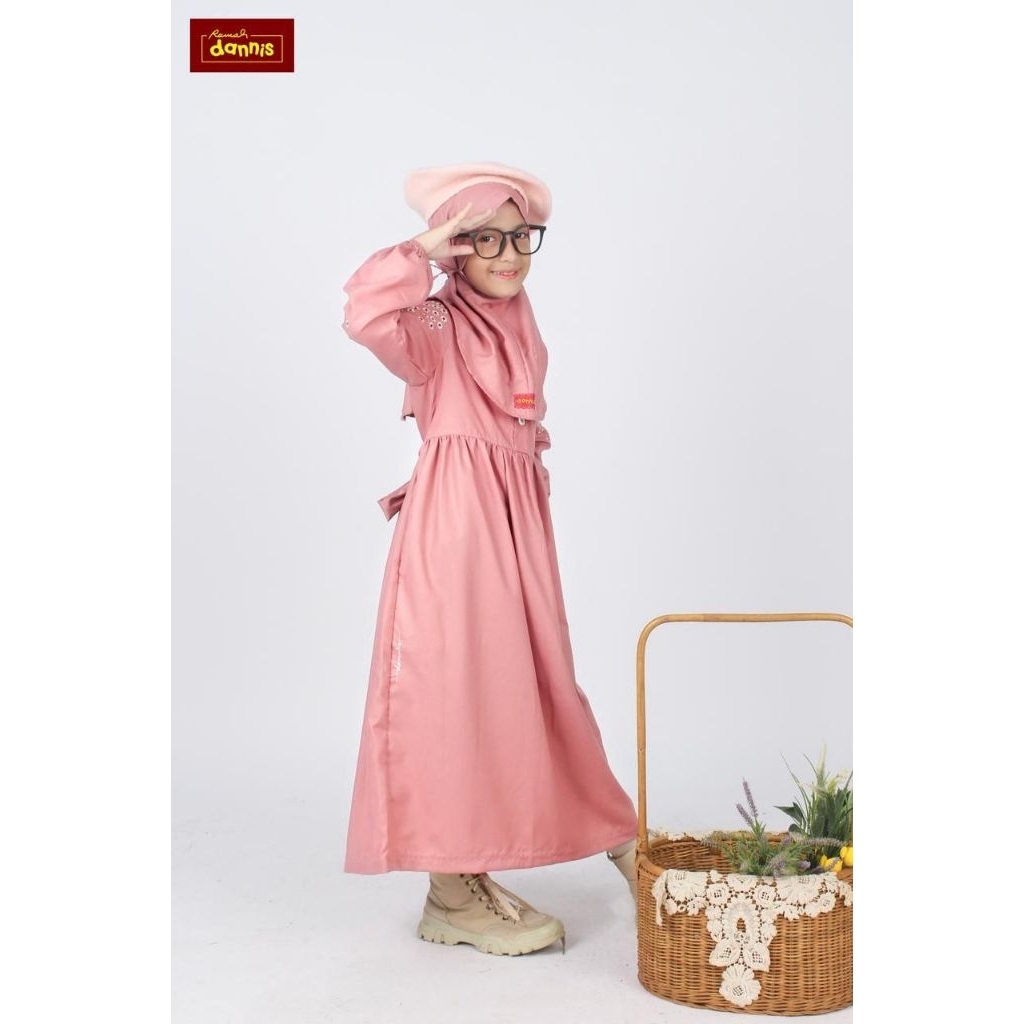 SIZE 4 JUBAH ANAK BY RUMAH DANNIS / SALE DANNIS / DANNIS TERBARU / DANNIS ANAK PEREMPUAN / DANNIS AN