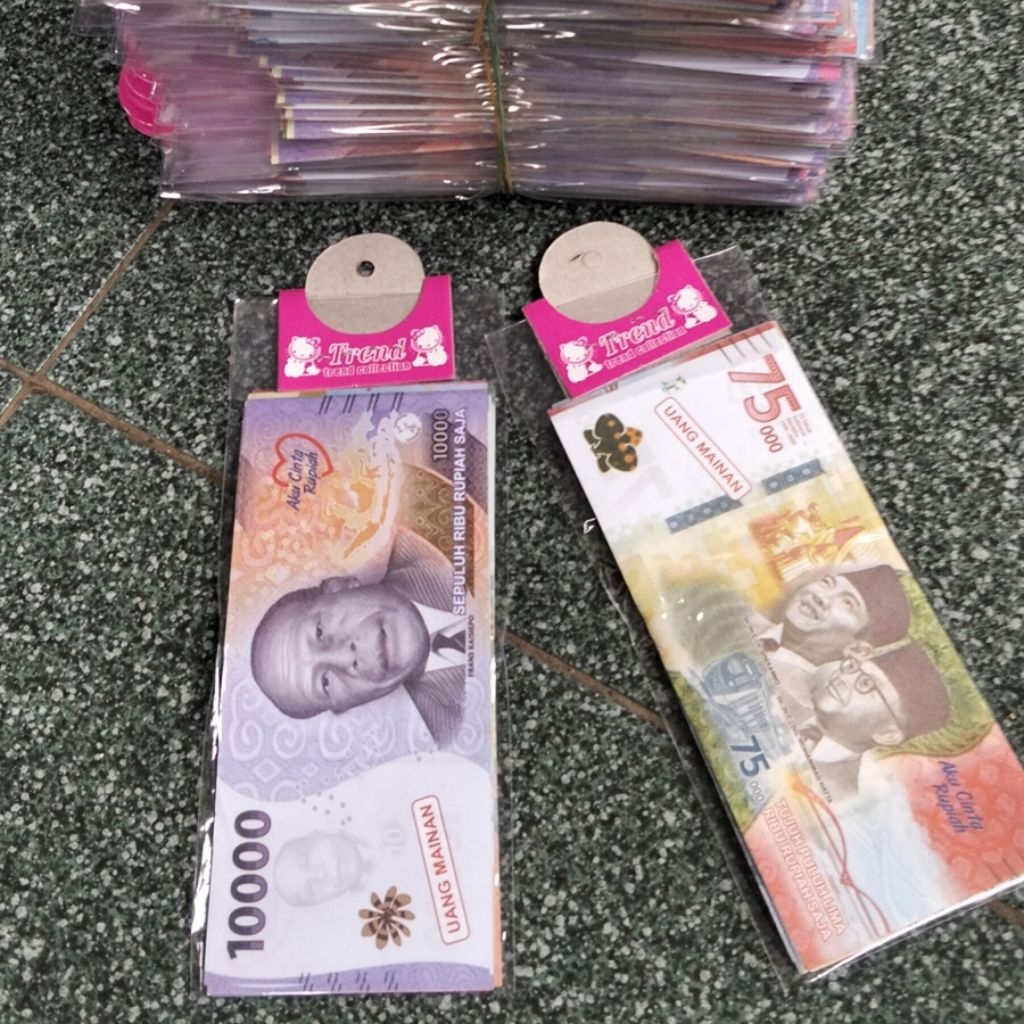 Mainan uang aspal / Uang-uangan / Grosir mainan anak