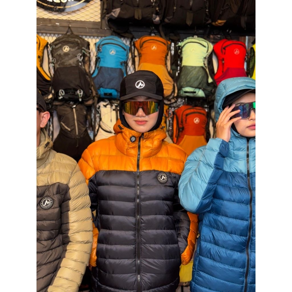 JAKET GELEMBUNG HANGAT JACKET PUFFER - BULU ANGSA MONTE EQUIPMENT