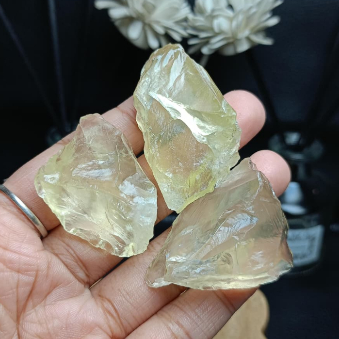 Rough Citrine Gemmy (3)