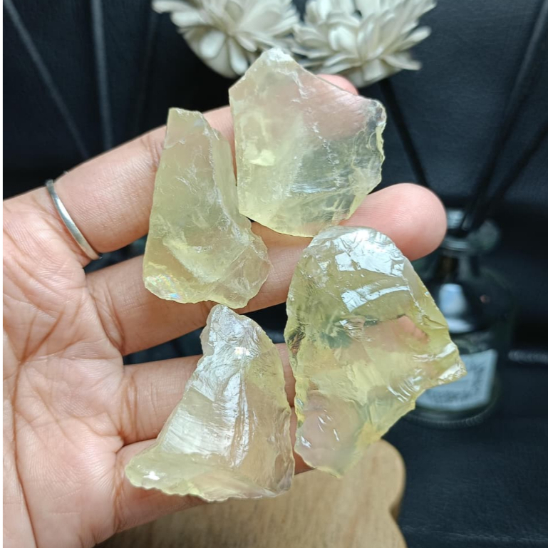 Rough Citrine Gemmy (7)