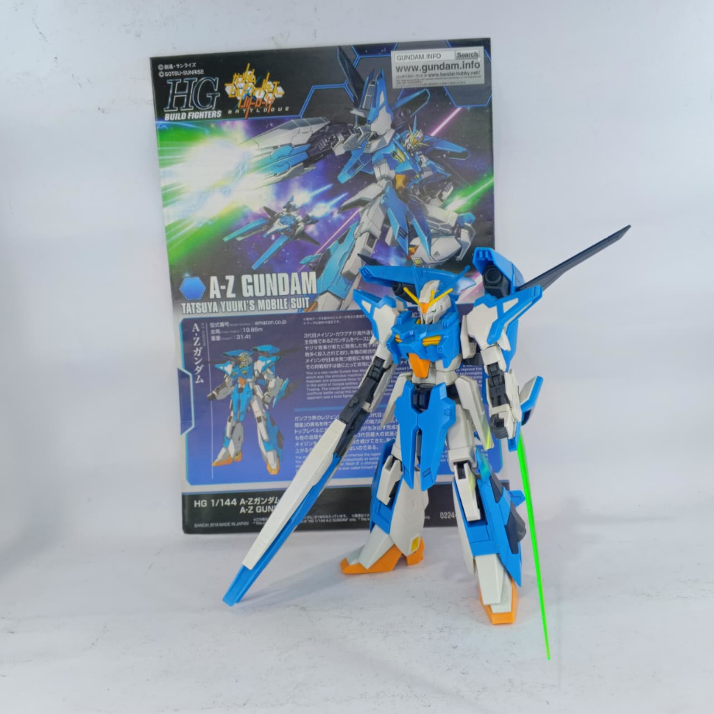 Bandai HGBF A-Z Gundam / Model Kit Gundam HG 1/144 2nd Sudah Rakit HS172