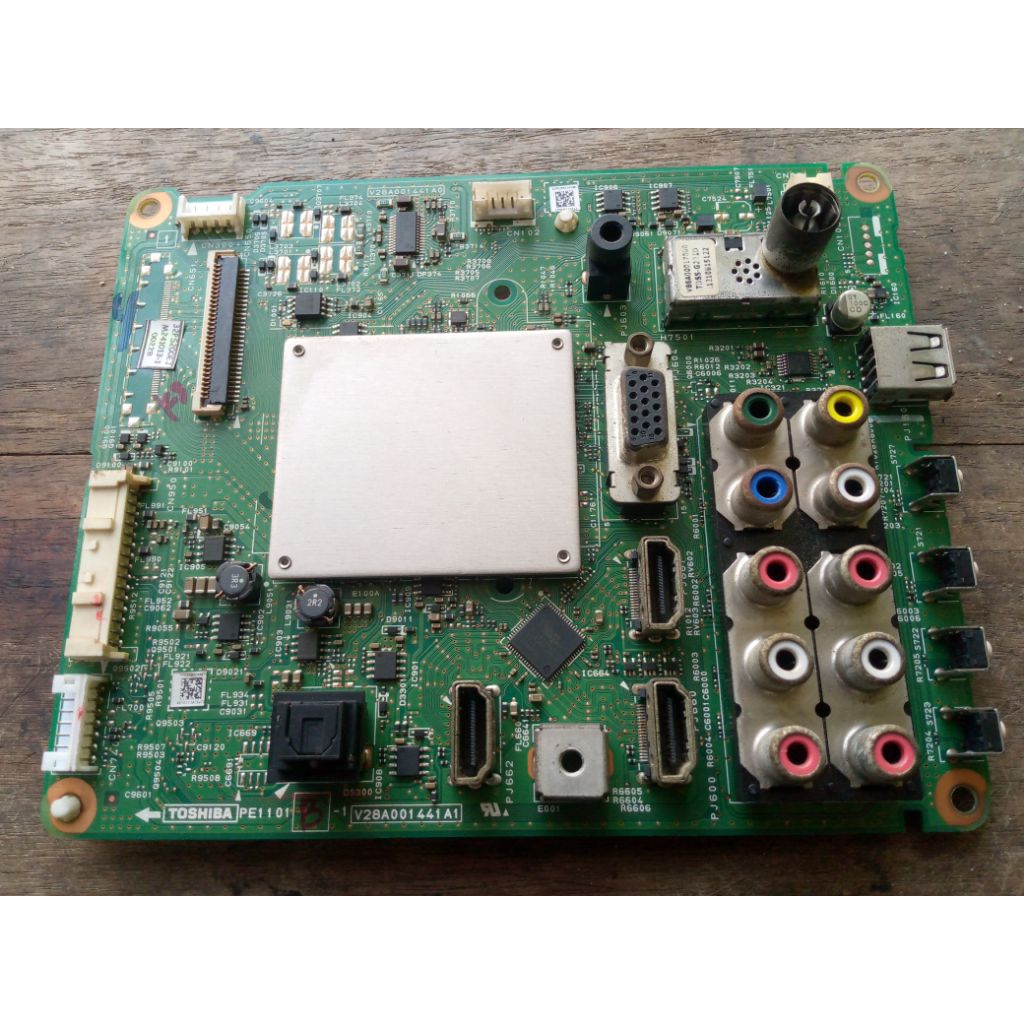 Mainboard Toshiba 32ps 200ej, normal.