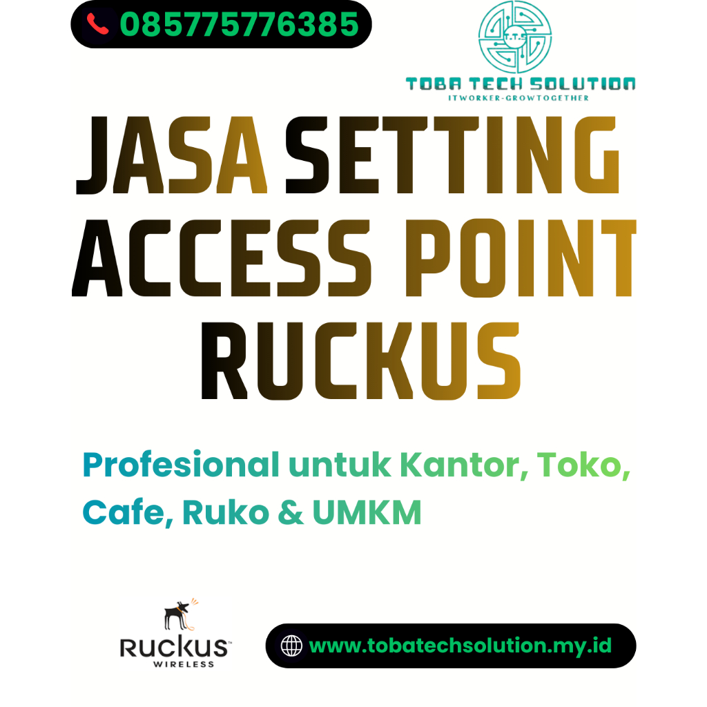 Jasa Setting Access Point Ruckus (Wi-Fi)