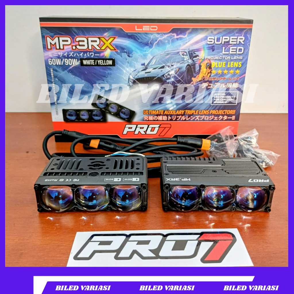PRO7 MP3RX MINI PROJIE 3 MATA BLUE LENS pro 7 mp.3rx