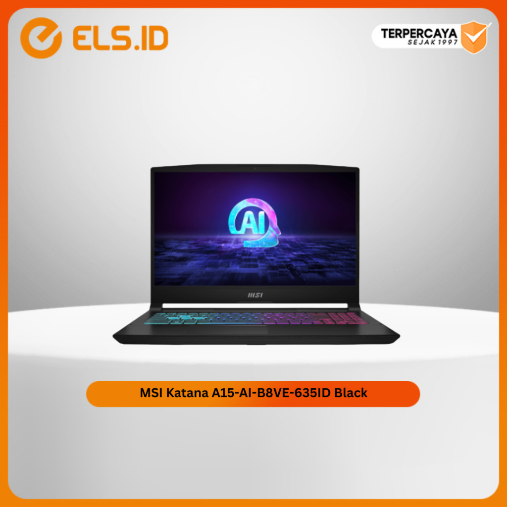 Laptop MSI Katana A15-AI-B8VE-635ID Black AMD Octa Core Ryzen 9 8945HS