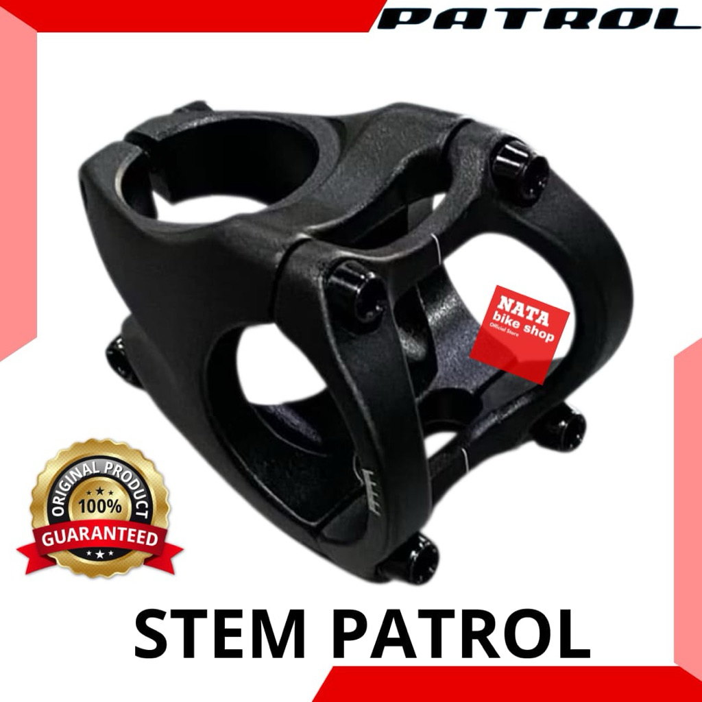 Stem Sepeda Gunung MTB Stem Patrol Evo Clamp Em Enduro New Original