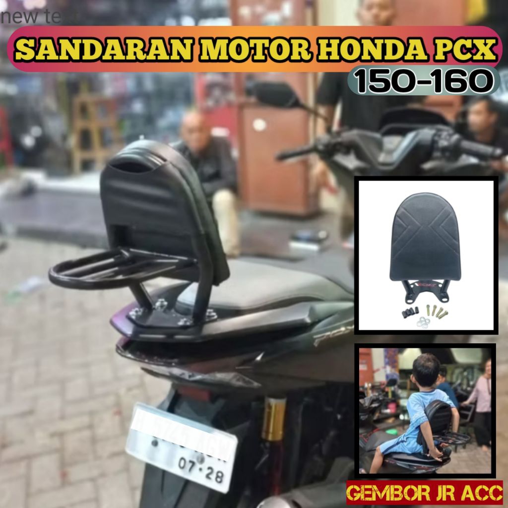 Sandaran Jok Motor PCX 150 PCX 160 Sandaran Jok Motor Pcx 150 Pcx 160 New Pcx New 2025