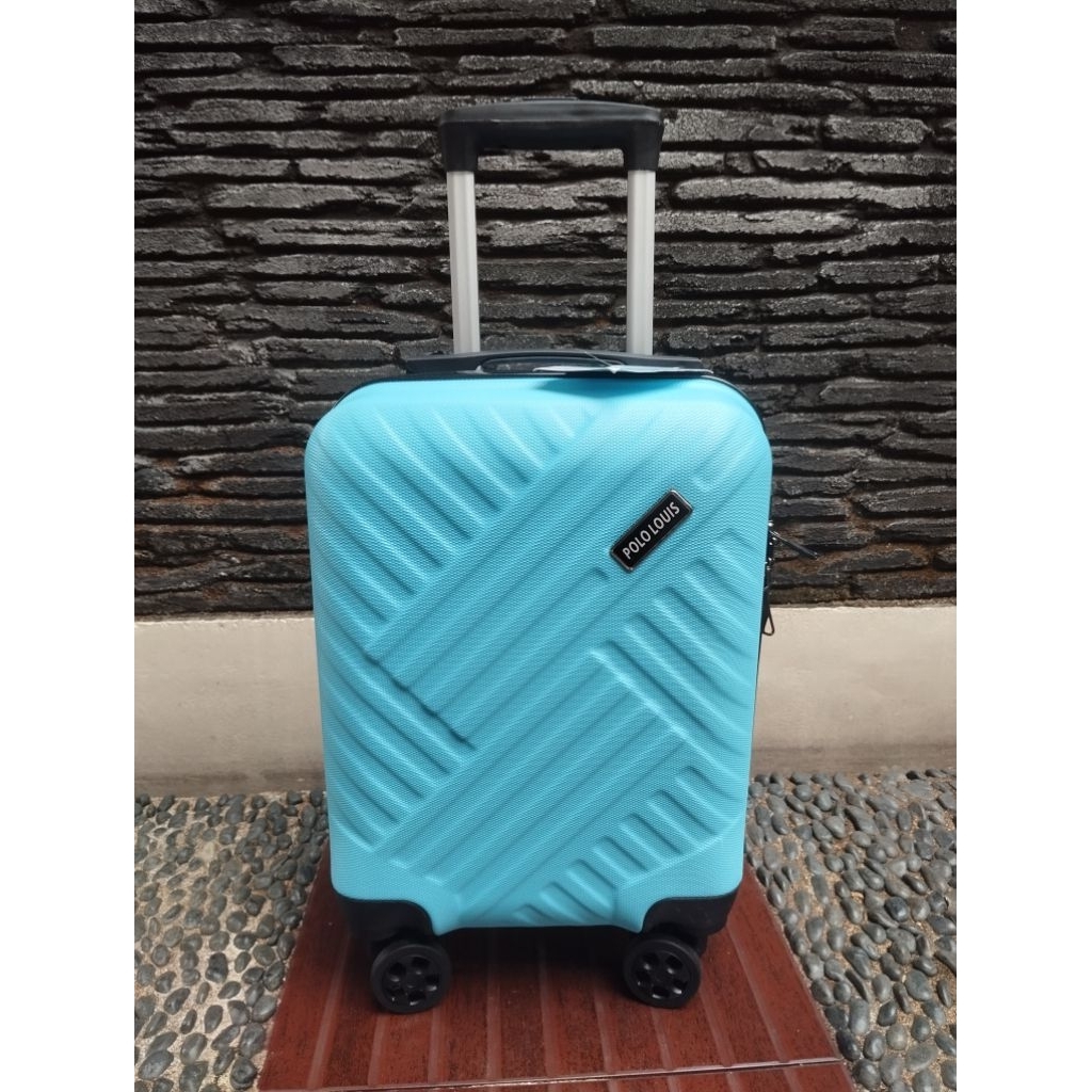 KOPER/TAS TRAVEL MINI POLO SKY BLUE UKURAN 16 INCH MASUK CABIN PESAWAT.