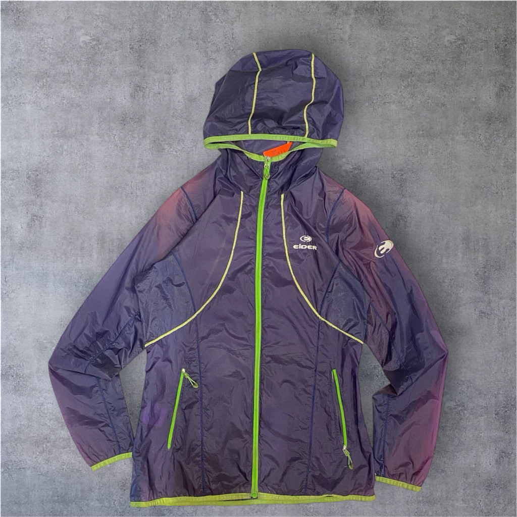 Jaket running jaket parasut eider olahraga unise*