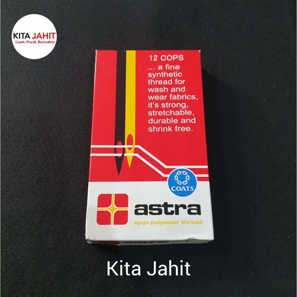 Benang Astra (1 lusin)/ Benang Jahit Astra (1 lusin)