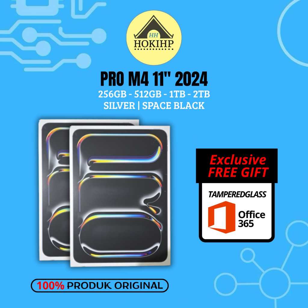 APPLE IPAD PRO M4 2024 11Inch 256GB | 512GB WIFI ONLY NEW SEGEL BNIB