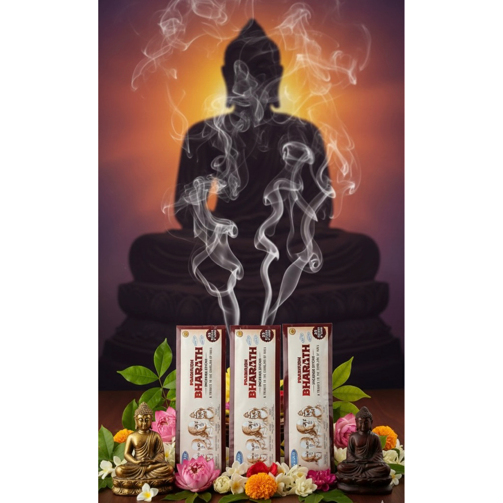 Dupa Harum Parabudh Bharath Ullas | Dupa Aromatherapy | Menenangkan pikiran 12 Pack