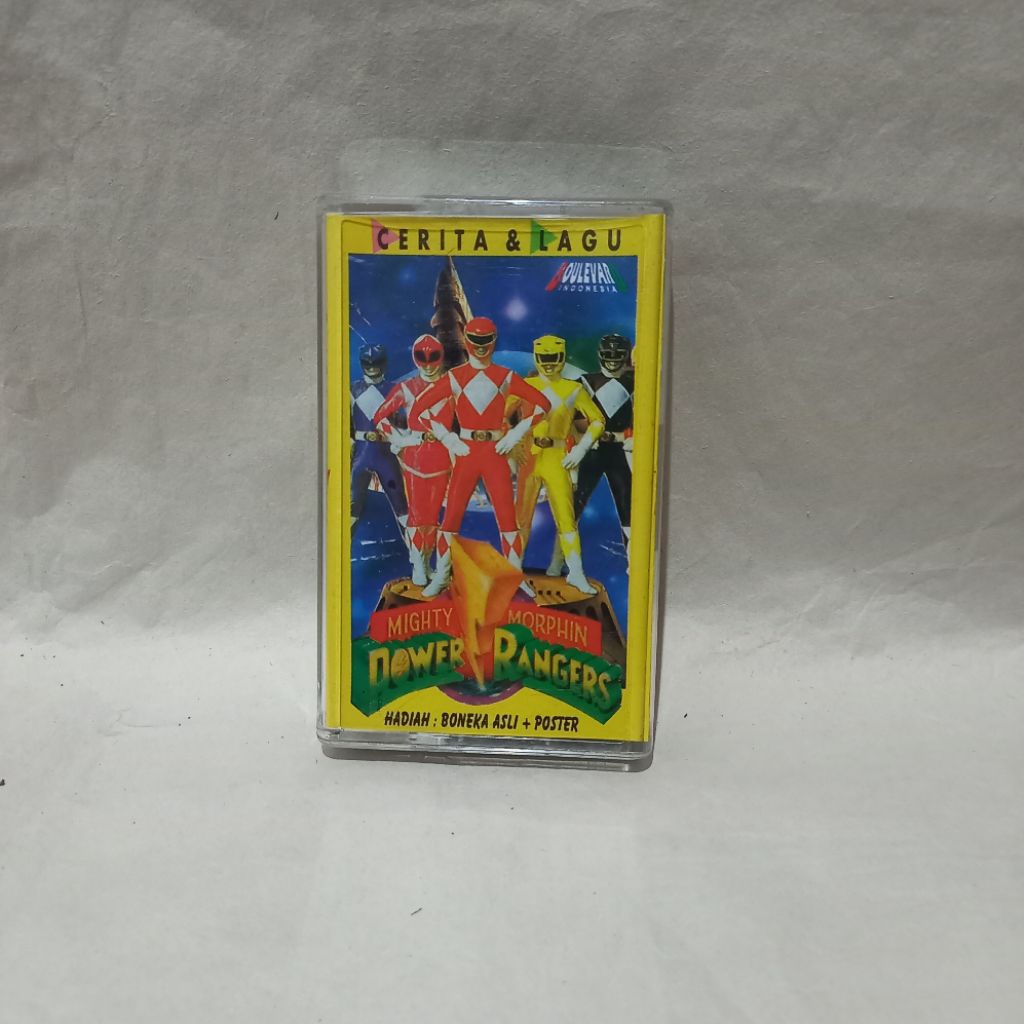 kaset pita power rangers