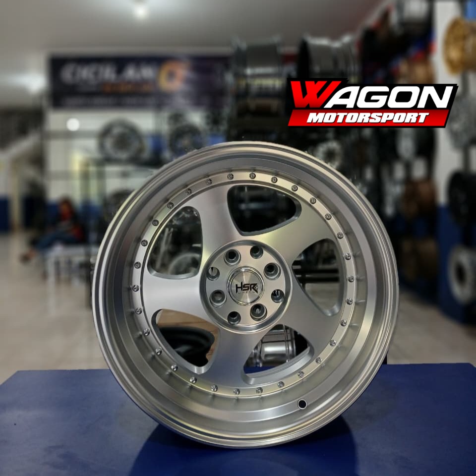 VELG MOBIL CELONG RING 17 HSR WAVE PELEK SILVER CHROME R17 BUAT MOBIL AVANZA,XENIA,JAZZ,YARIS,DLL