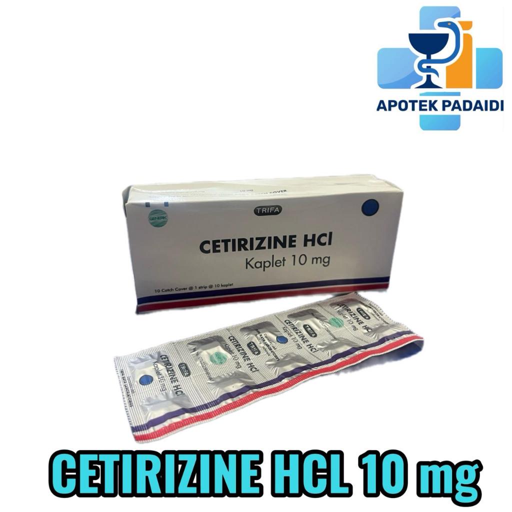 Cetirizine Hcl 10mg - antihistamin untuk mengatasi alergi